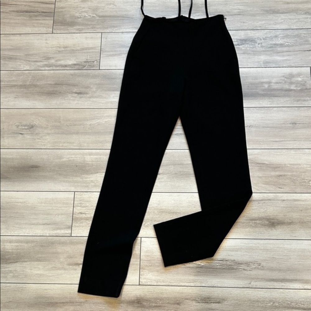 Maje Swiss Driving Pants with suspenders straps size 34 or US size 0